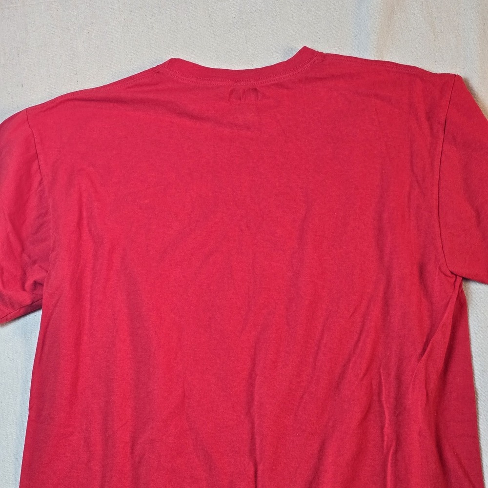 Kansas City Chiefs Mens T Shirt Size M Logo Brand Short Sleeve Red NFL - Picture 9 of 10